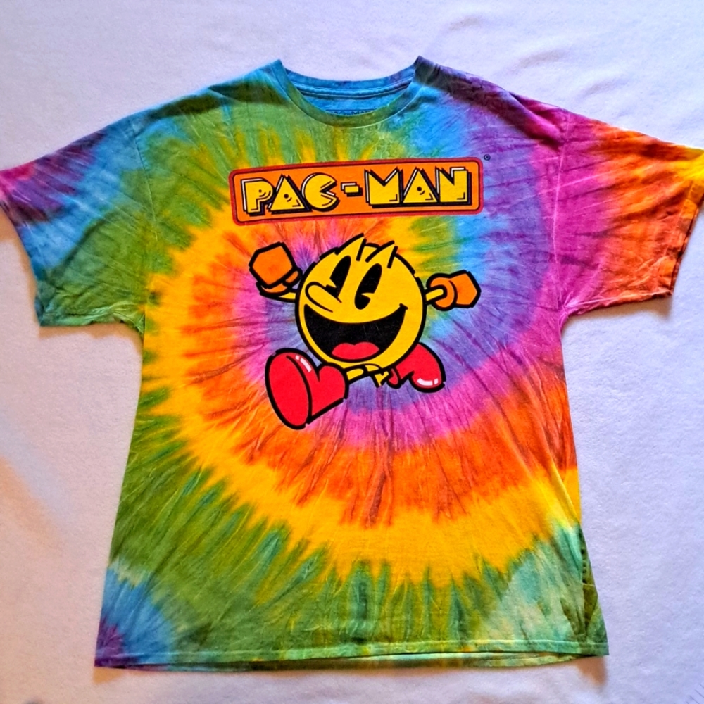 Pac-Man Tye-Dye shirt